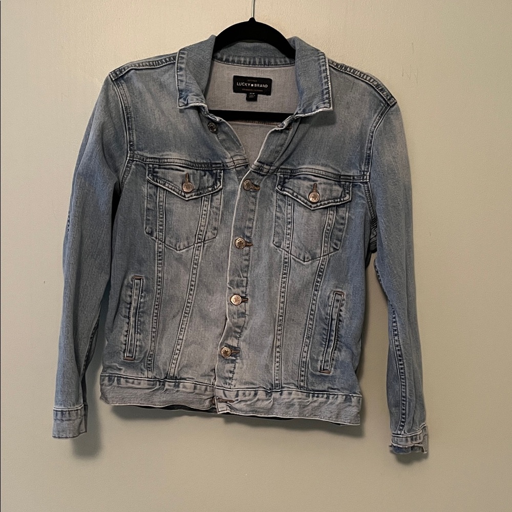 Lucky Brand Women's Classic Blue Jean Jacket